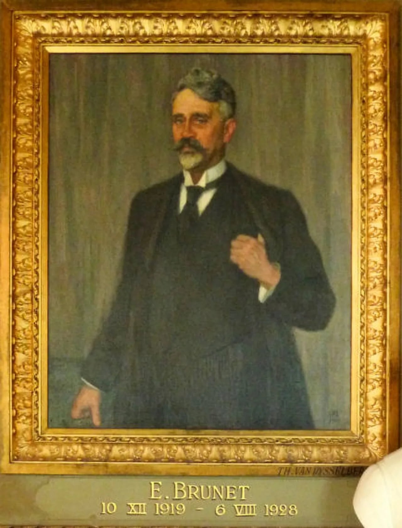 Portrait of Émile Brunet (1863–1945) – memorial page