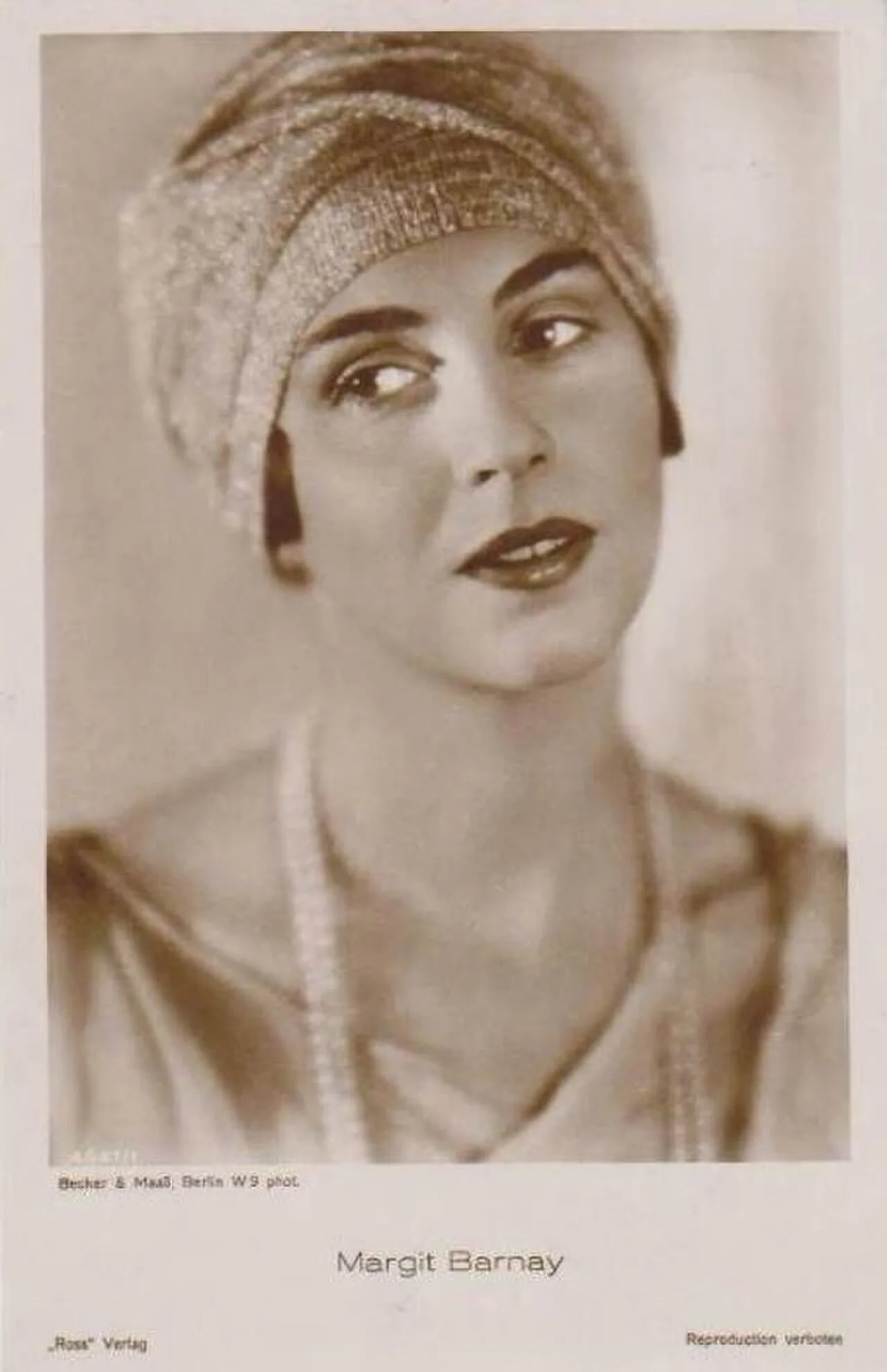 Portrait of Margit Barnay (1896–1974) – memorial page