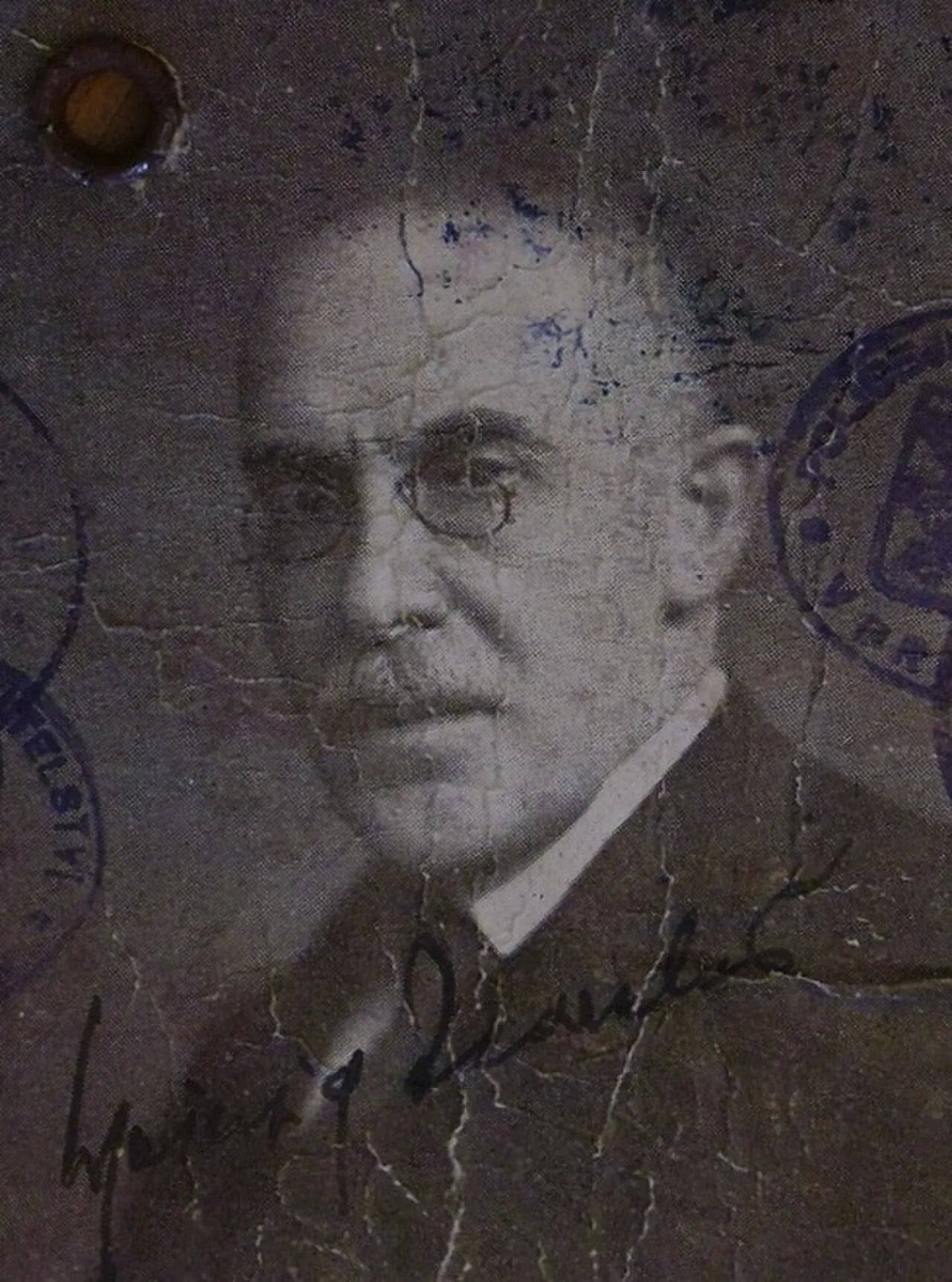 Porträt von Heinrich Teweles (1856–1927) – Gedenkseite