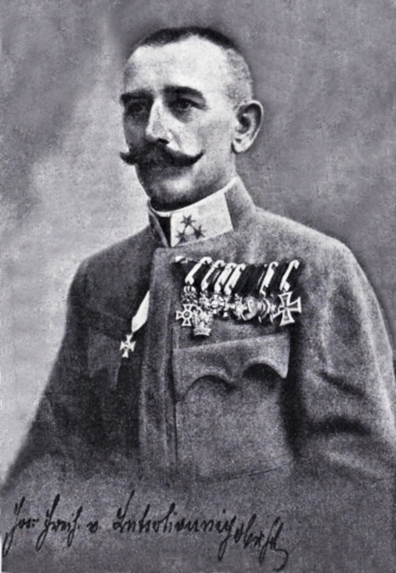 Porträt von Josef Lutschounig (1863–1923) – Gedenkseite