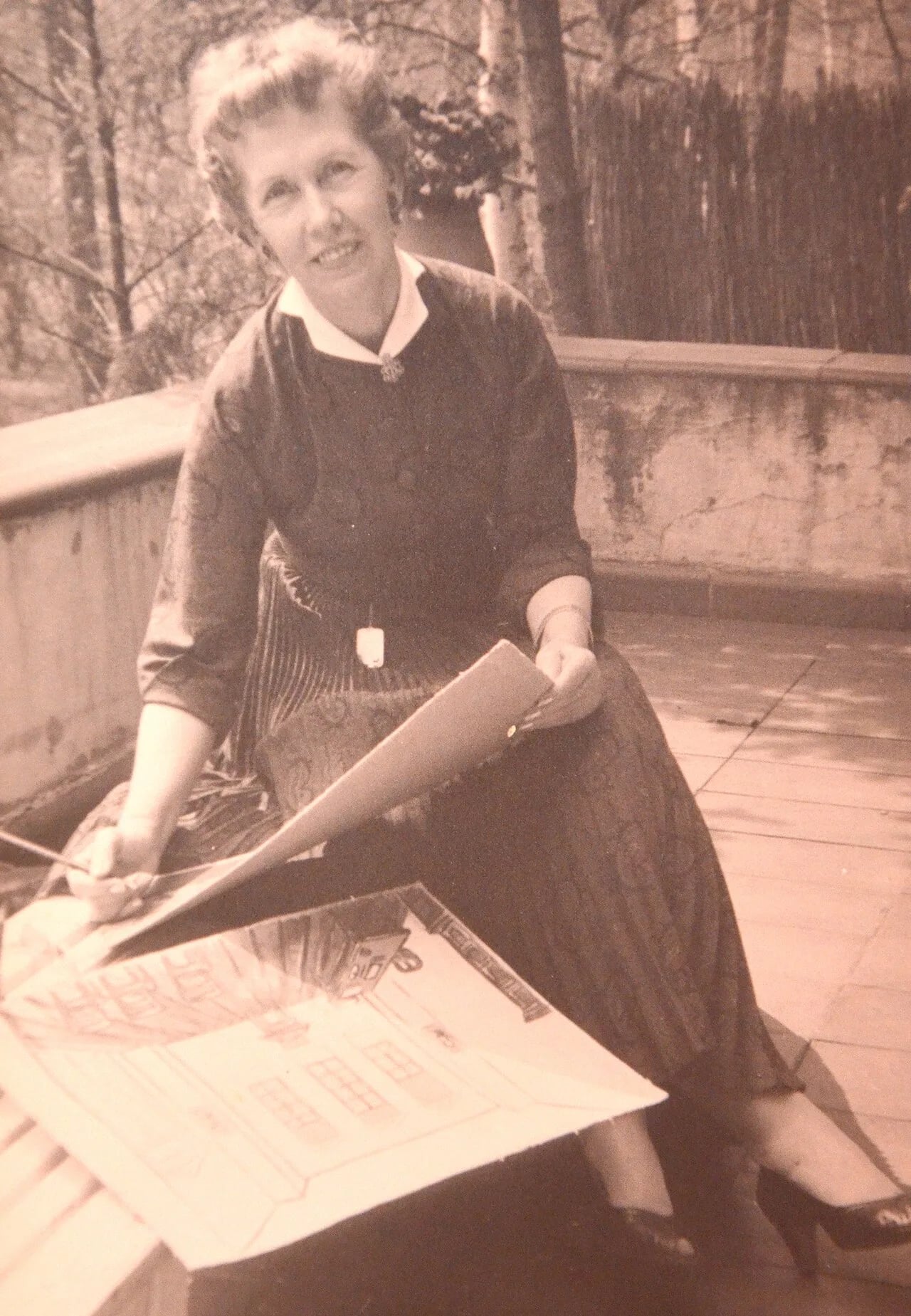Porträt von Ita Maximowna (1901–1988) – Gedenkseite