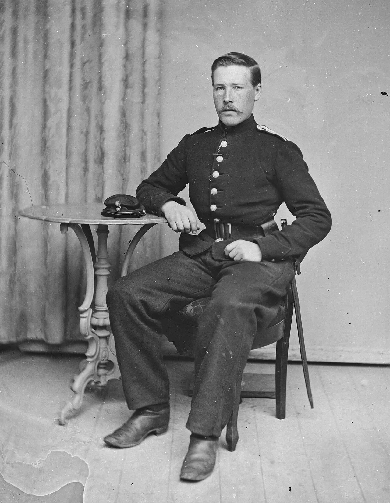 Portrait of Nils Pukstad (1846–1890) – memorial page