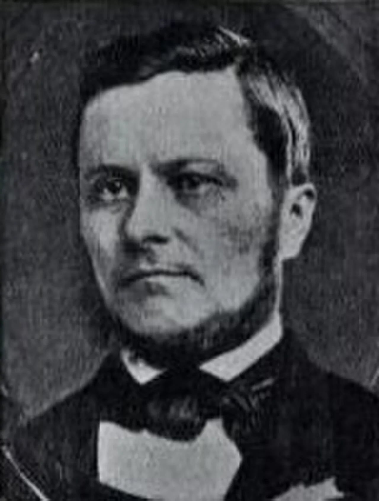 Porträt von Jens Ludvig Paul Flor (1827–1887) – Gedenkseite