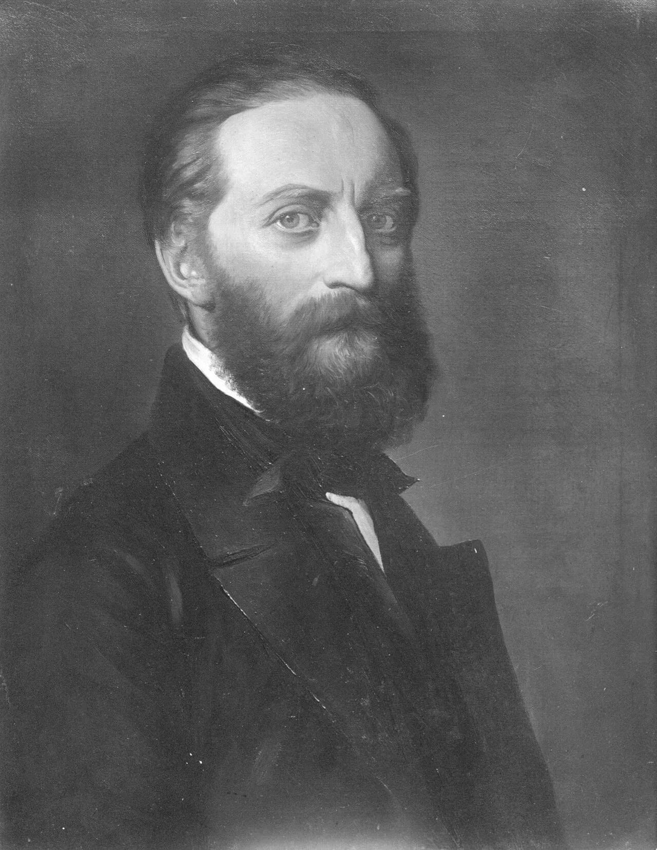 Porträt von Frederik Nicolai Jensen (1818–1870) – Gedenkseite