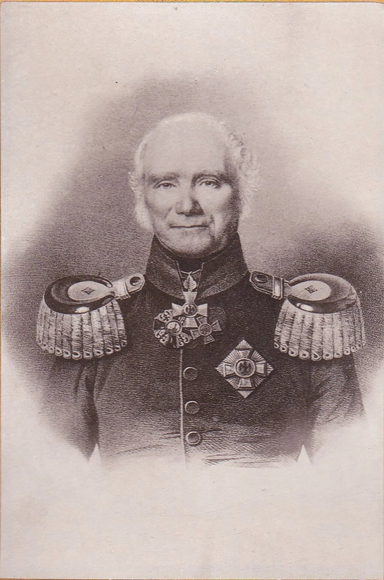 Porträt von Jacob Bogislaw von Puttkamer (1753–1846) – Gedenkseite