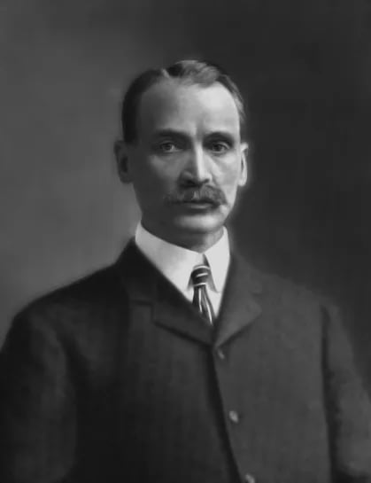 Porträt von Jacob Frederick Schoellkopf, Jr. (1858–1942) – Gedenkseite