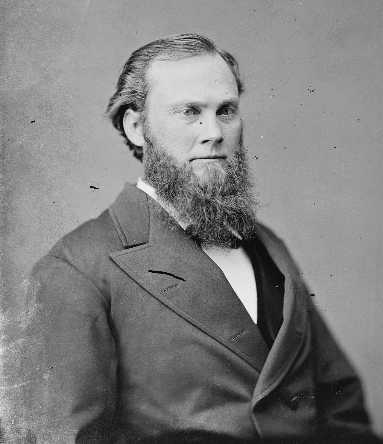 Porträt von Jacob Montgomery Thornburgh (1837–1890) – Gedenkseite