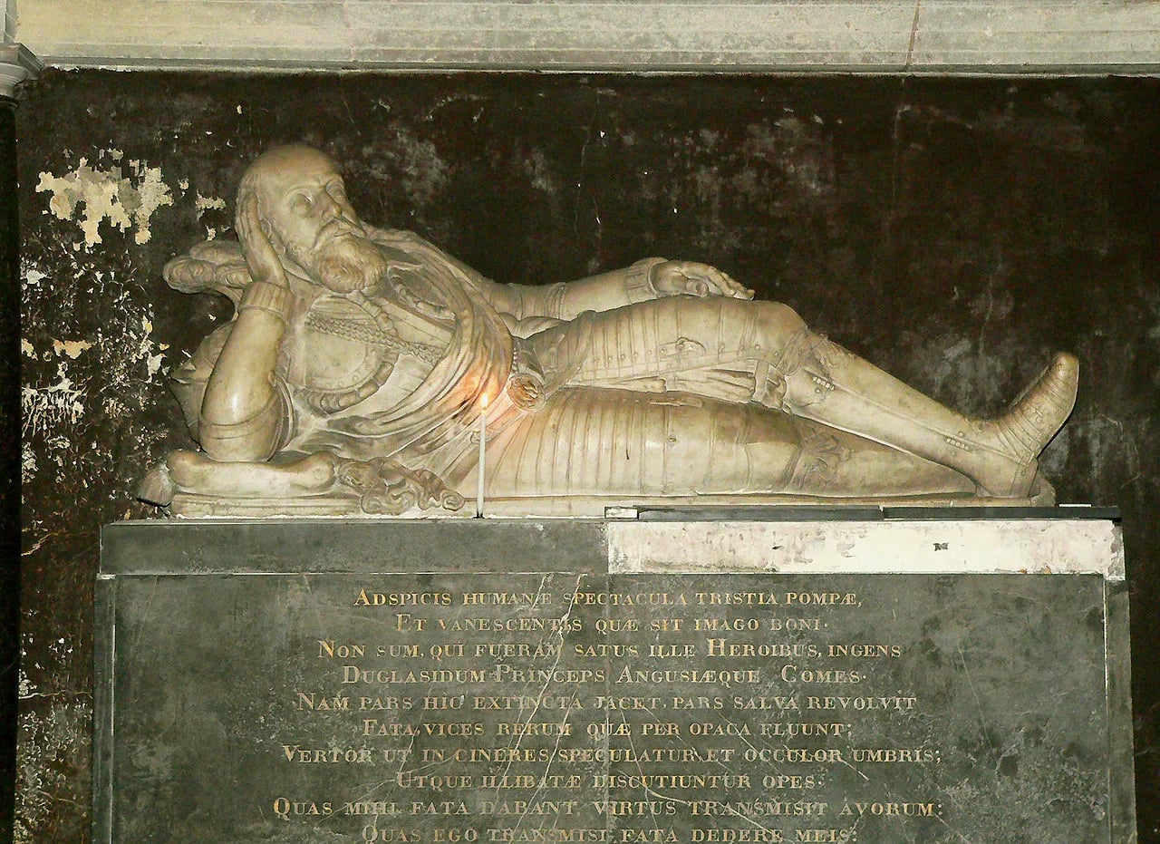 Portrait of William Douglas, 10. Earl of Angus (1552–1611) – memorial page