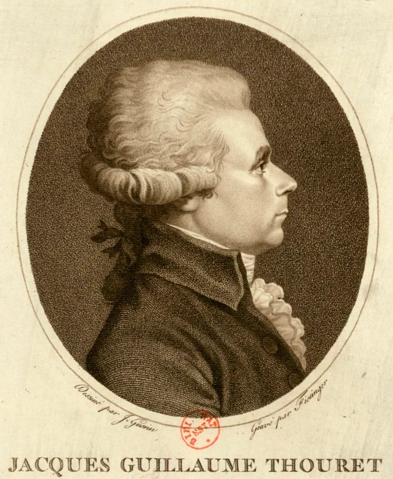 Portrait of Jacques Guillaume Thouret (1746–1794) – memorial page