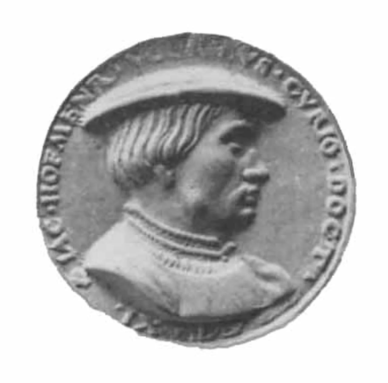 Porträt von Jakob Curio (1497–1572) – Gedenkseite