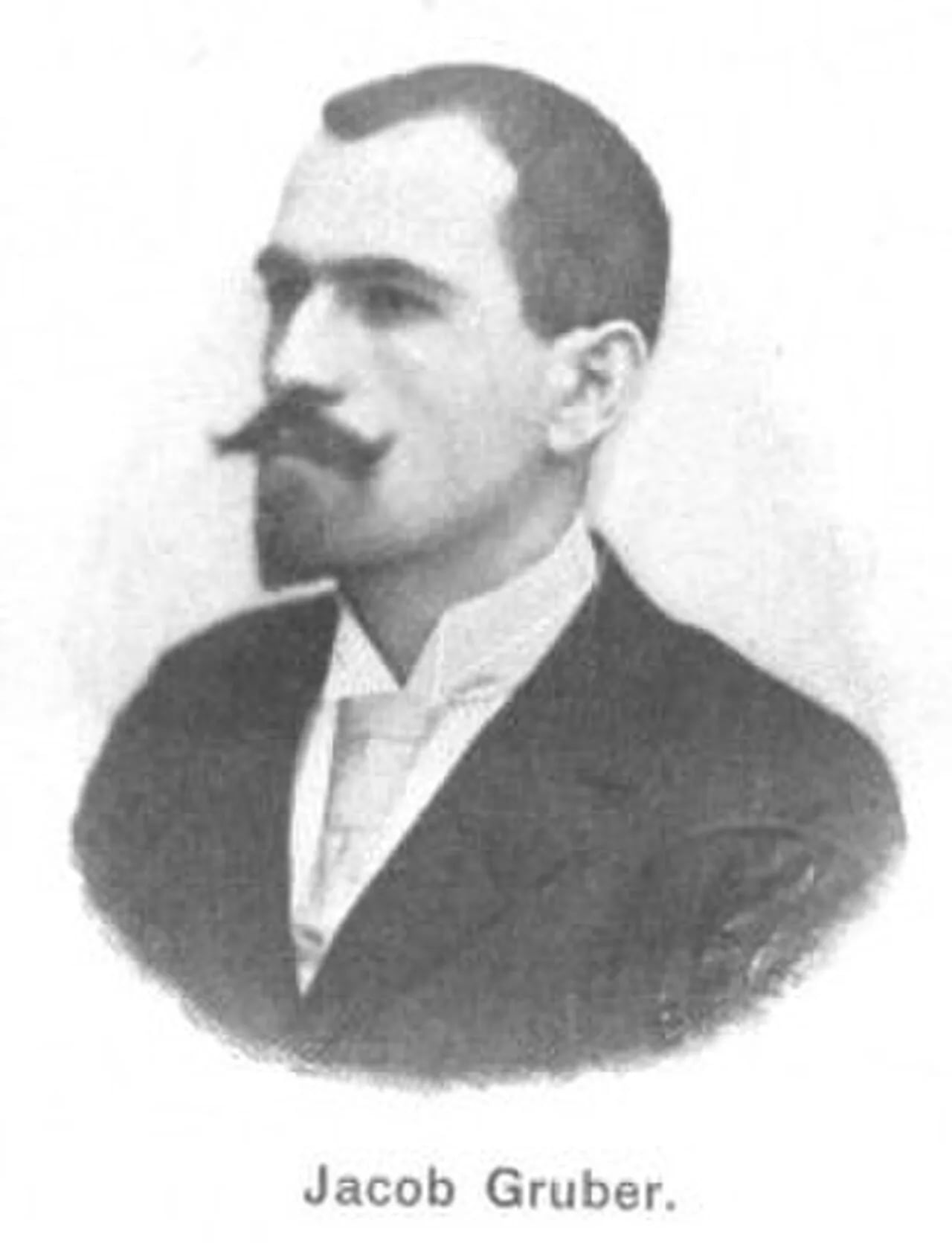 Porträt von Jakob Gruber (1864–1915) – Gedenkseite