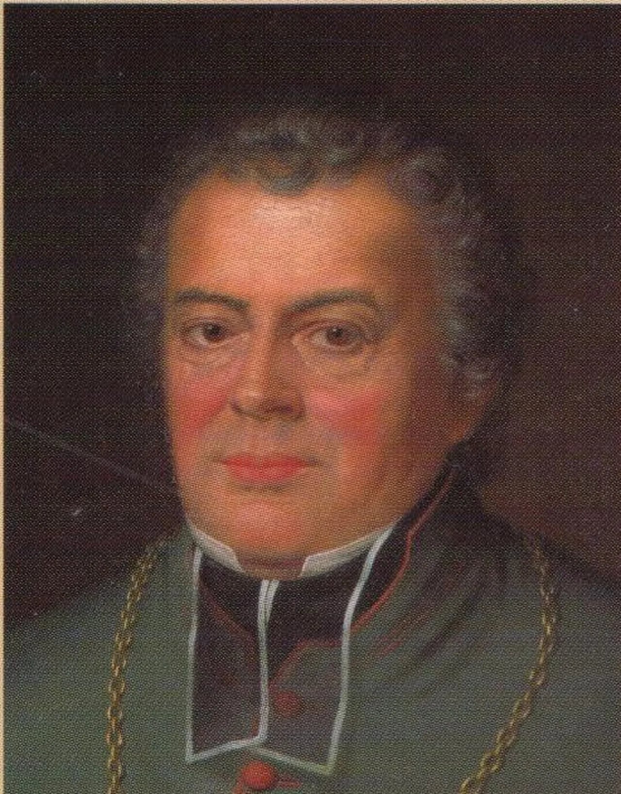Porträt von Jakob Joseph Wandt (1780–1849) – Gedenkseite