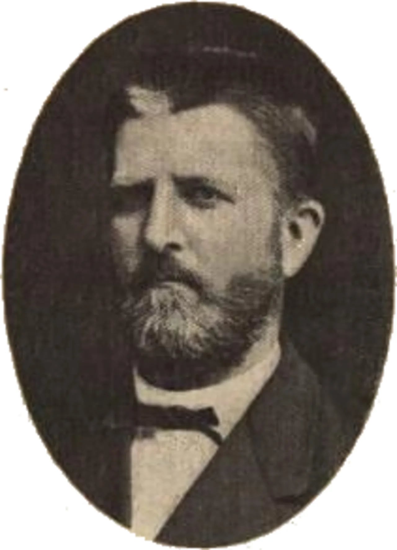 Portrait of Jakob Løkke (1829–1881) – memorial page