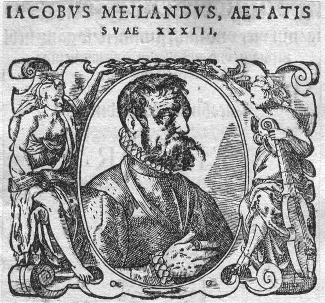 Porträt von Jakob Meiland (1542–1577) – Gedenkseite