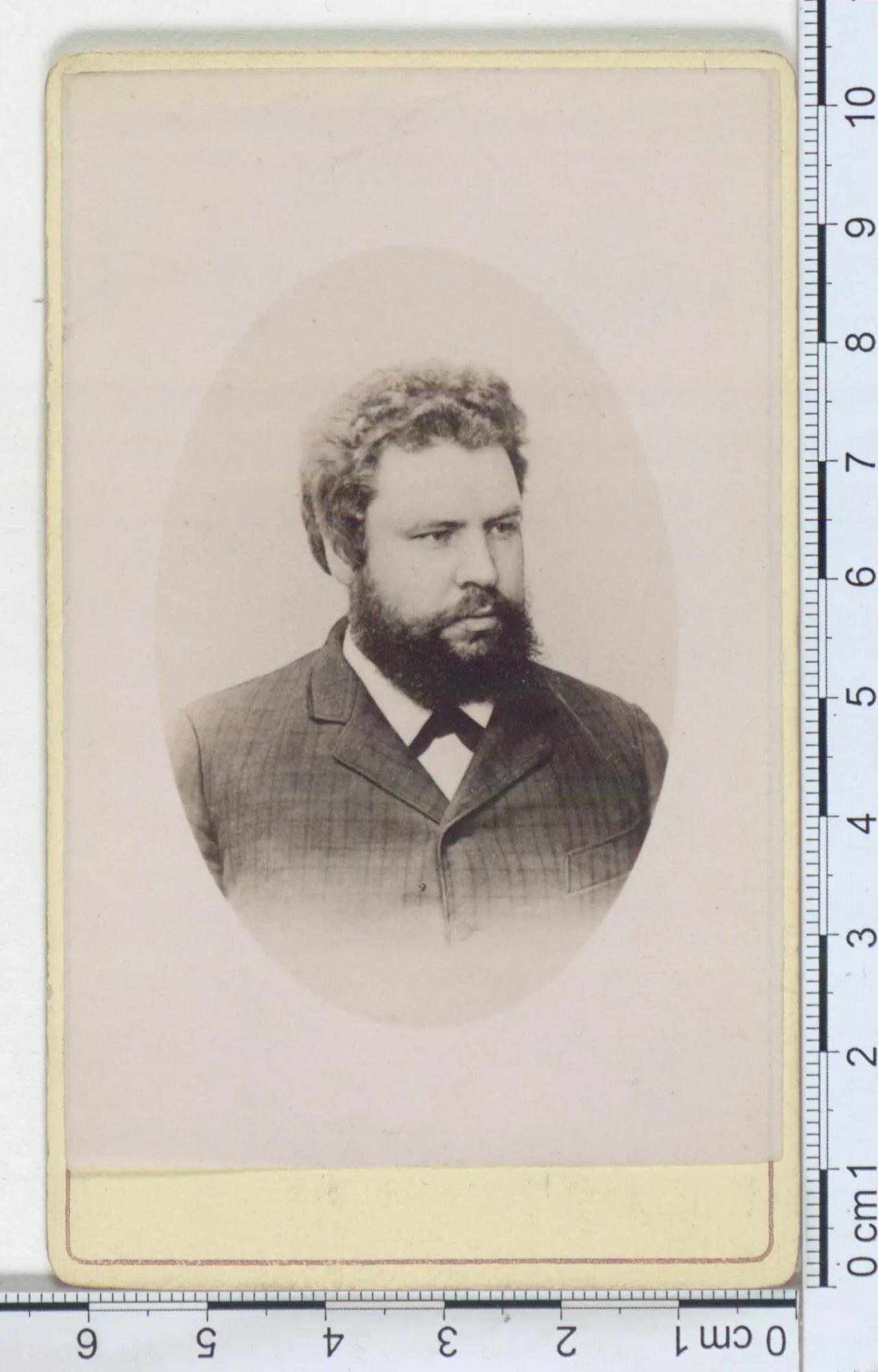 Porträt von Jakob Tamm (1861–1907) – Gedenkseite
