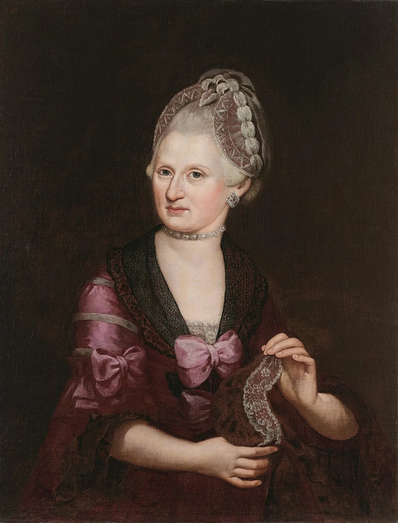 Porträt von Anna Maria Mozart (1720–1778) – Gedenkseite