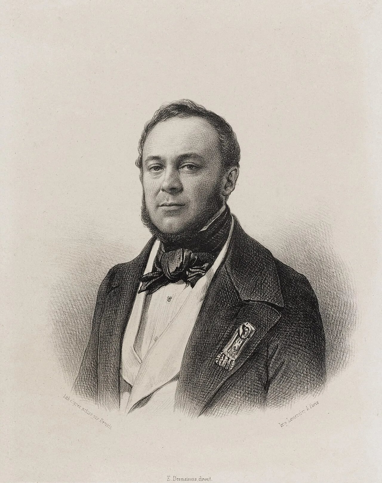 Porträt von Marie François Joseph Jules André (1819–1882) – Gedenkseite