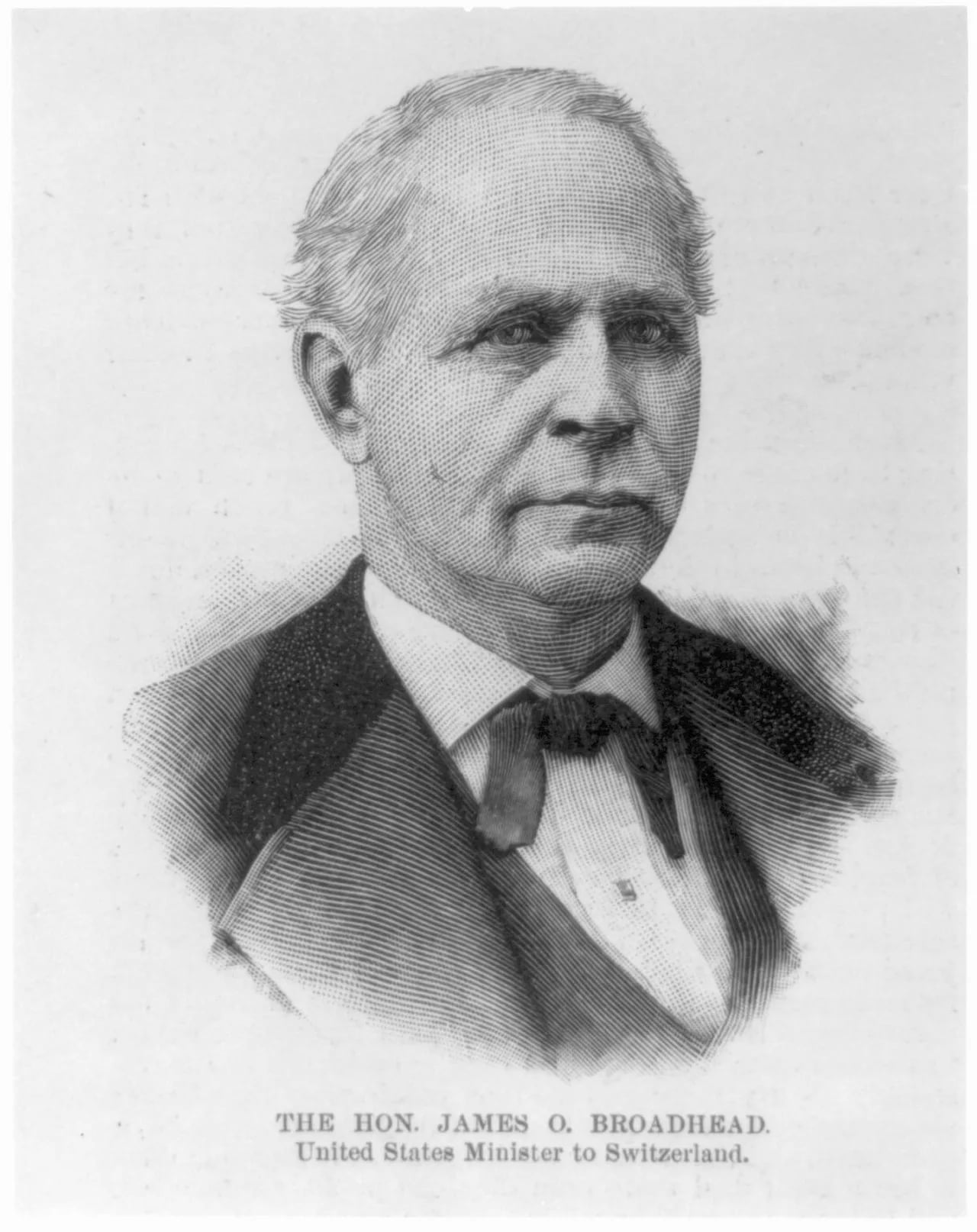 Porträt von James Broadhead (1819–1898) – Gedenkseite