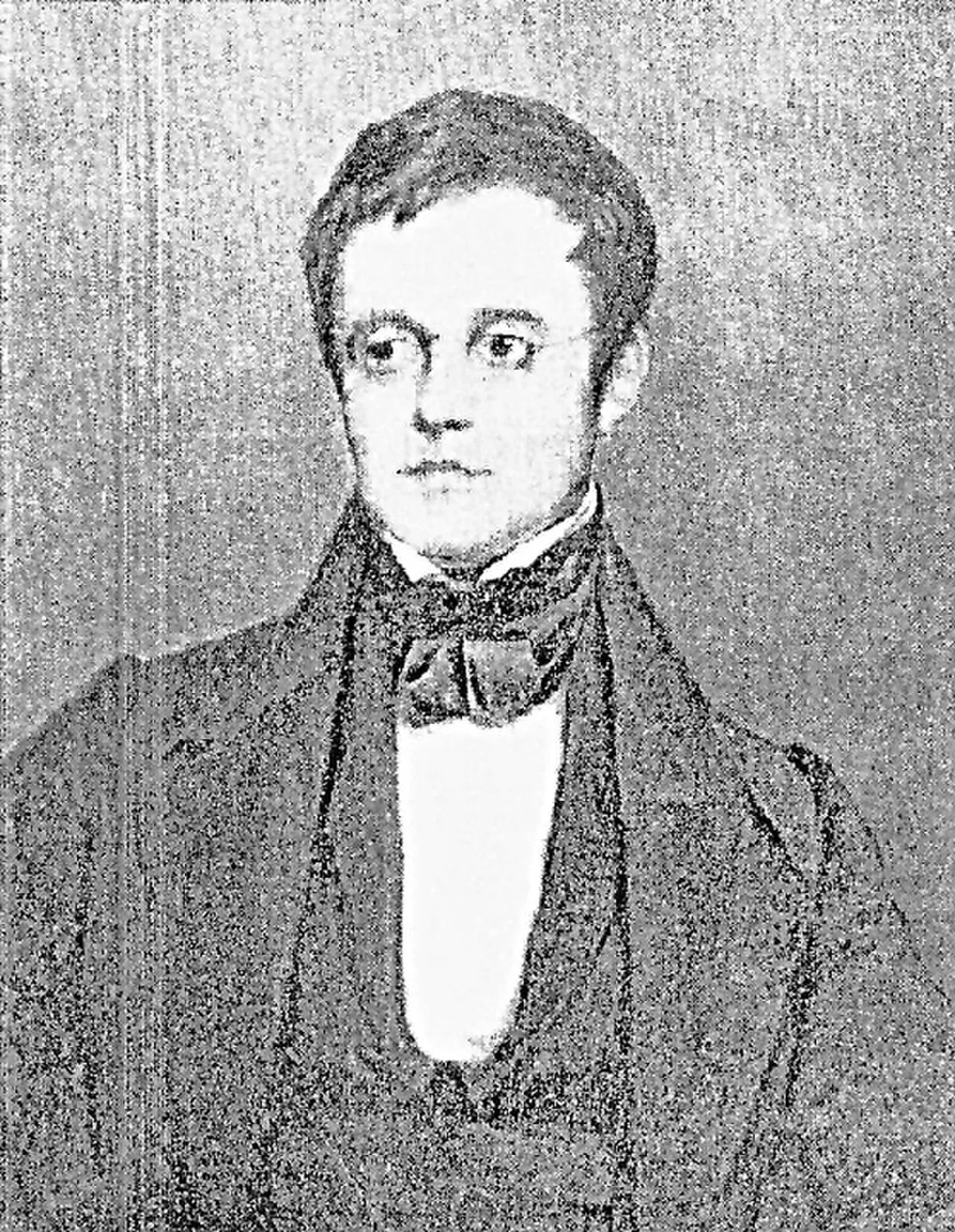 Portrait of James C. Alvord (1808–1839) – memorial page