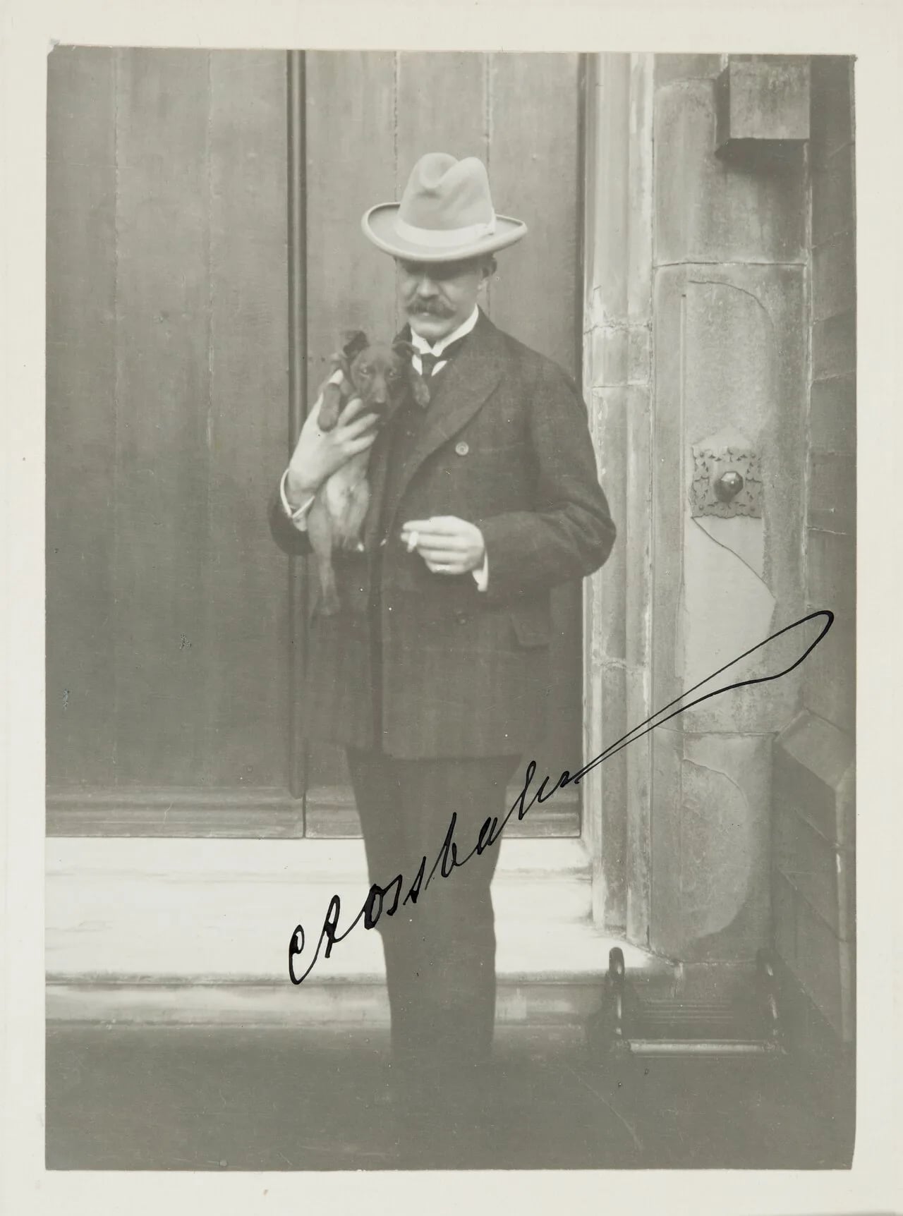 Porträt von Carl Anton Ossbahr (1859–1925) – Gedenkseite