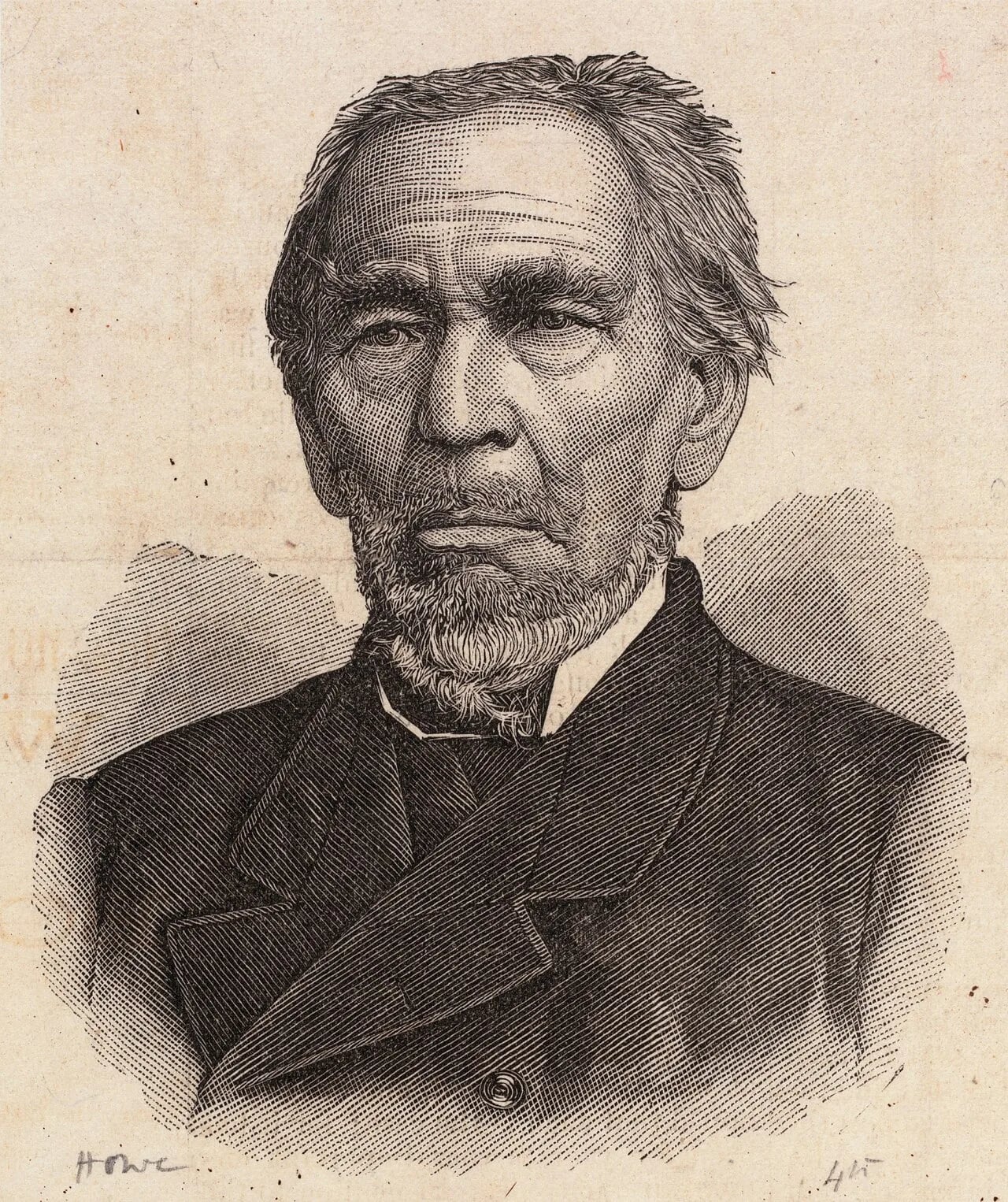 Portrait of James Garland (1791–1885) – memorial page