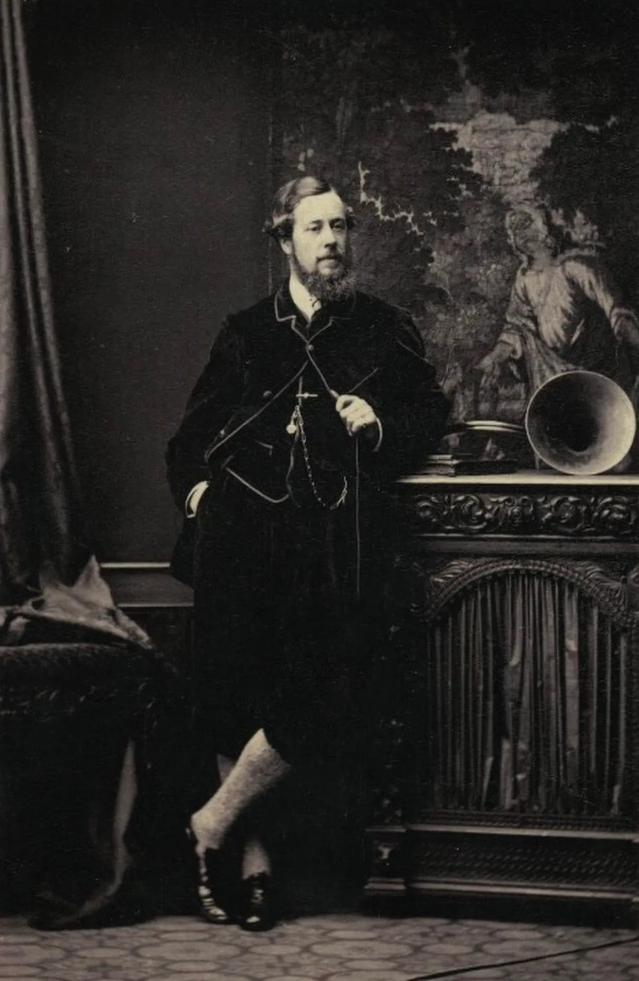 Porträt von James Innes-Ker, 7. Duke of Roxburghe (1839–1892) – Gedenkseite