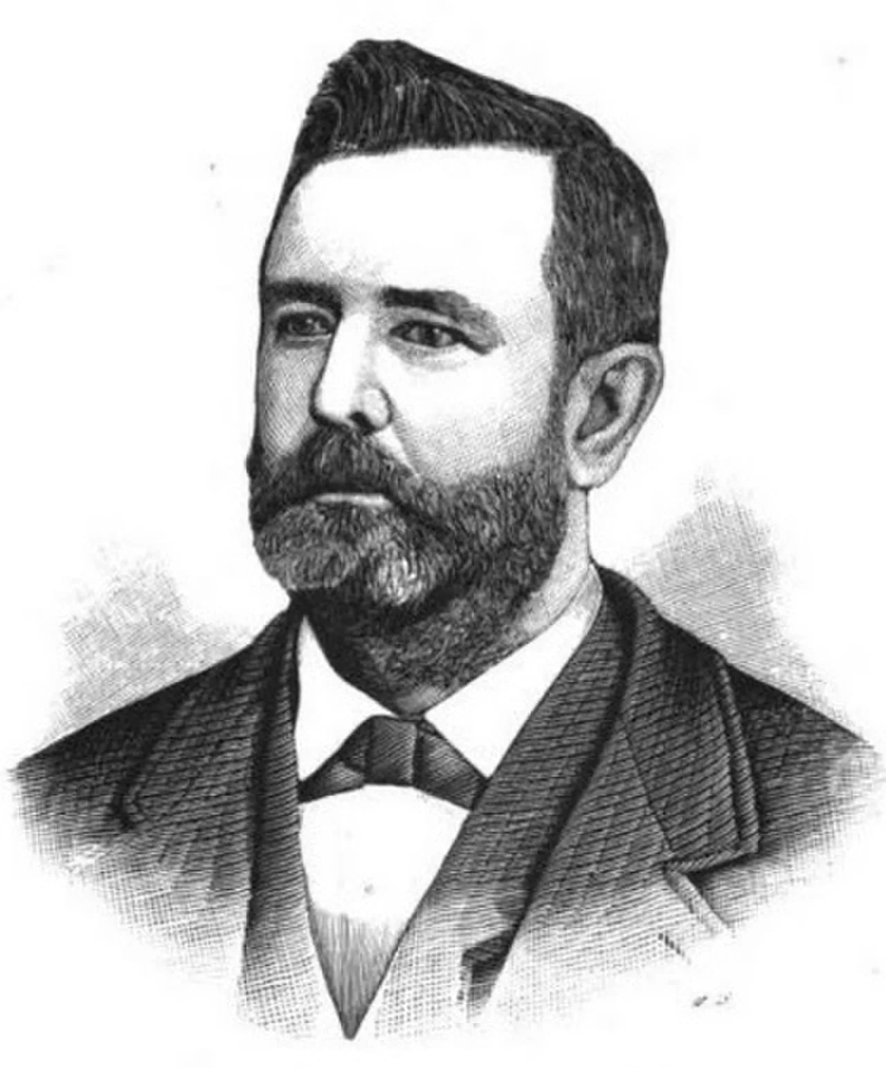 Portrait of James N. Pidcock (1836–1899) – memorial page