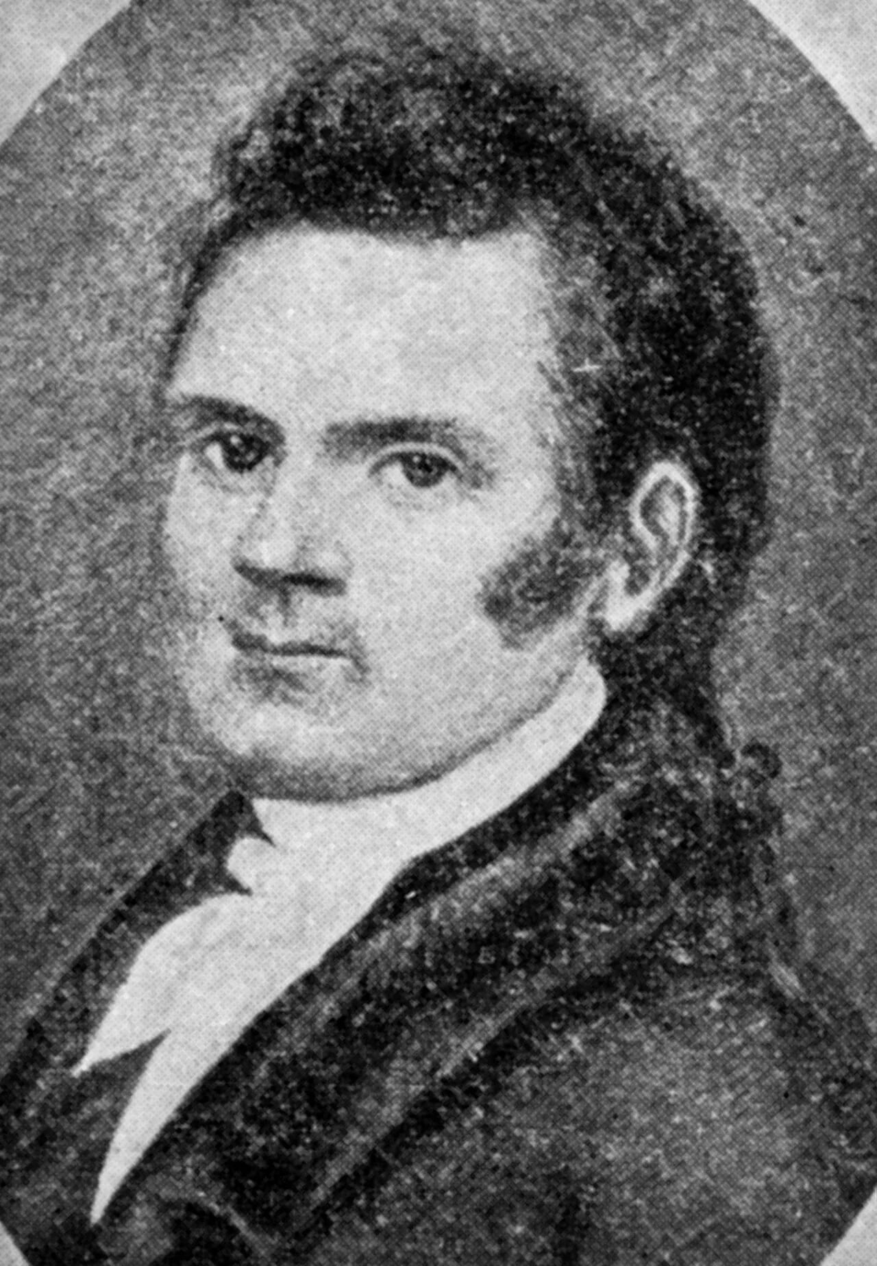 Porträt von James Noble (1785–1831) – Gedenkseite