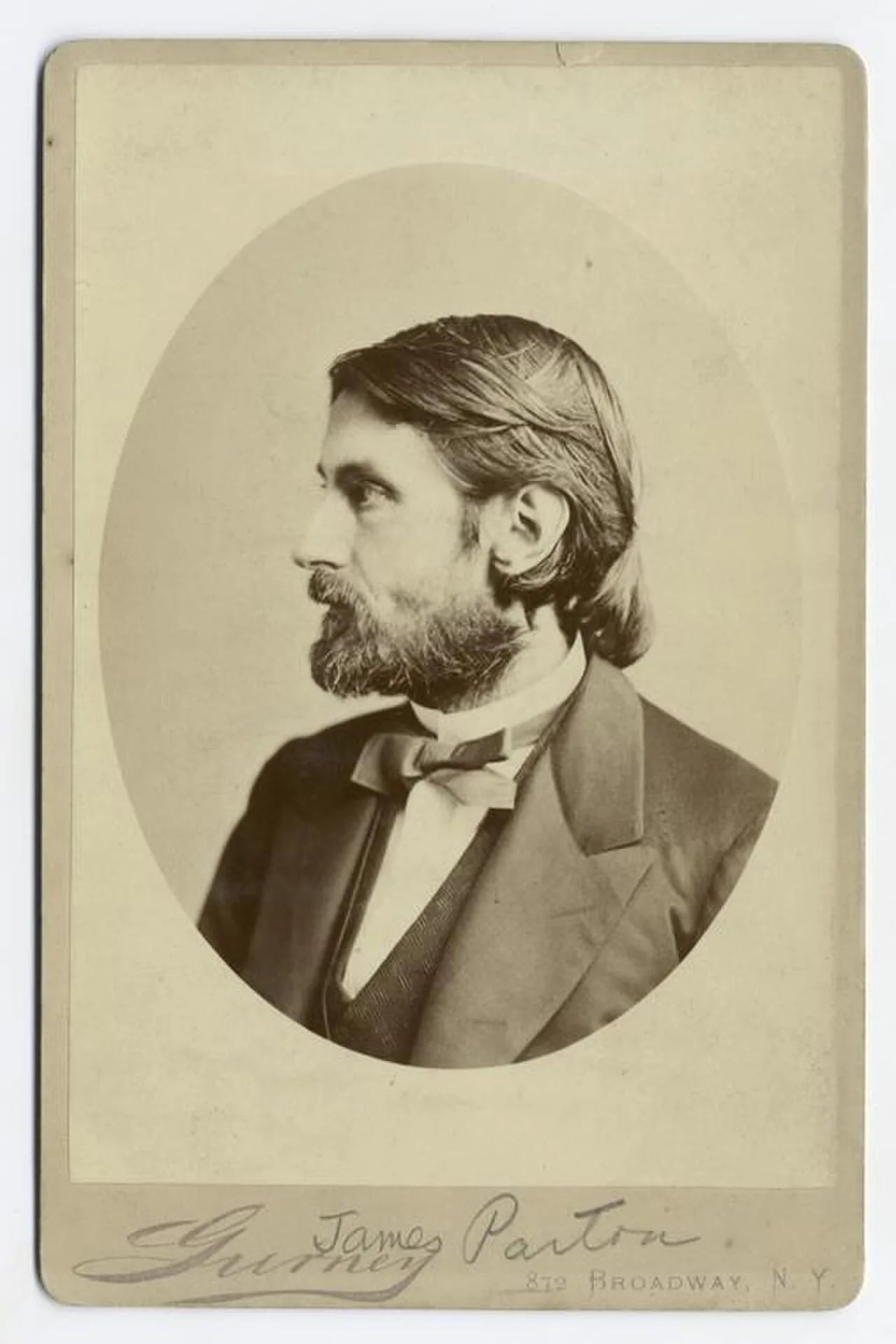 Porträt von James Parton (1822–1891) – Gedenkseite