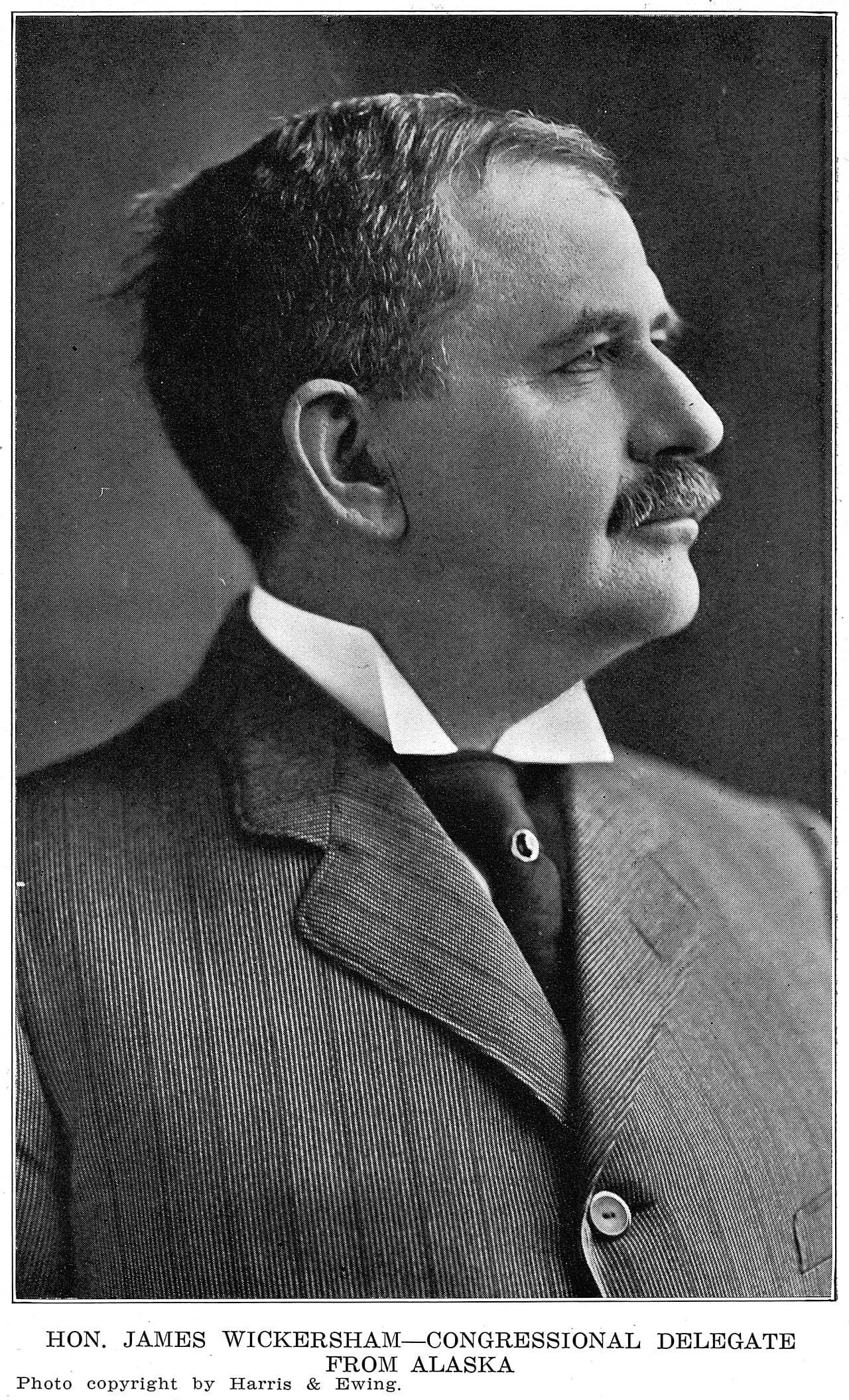 Portrait of James Wickersham (1857–1939) – memorial page