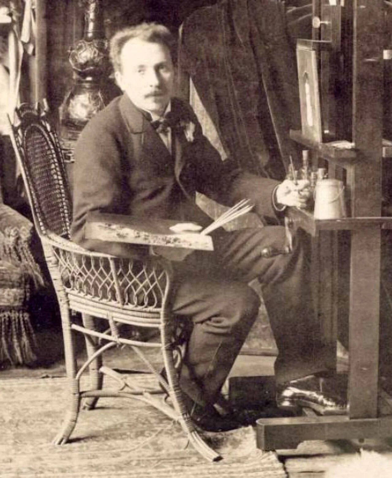 Porträt von Jan Van Beers (1852–1927) – Gedenkseite