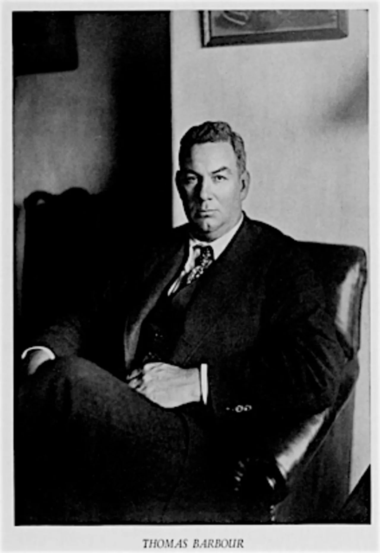 Porträt von Thomas Barbour (1884–1946) – Gedenkseite