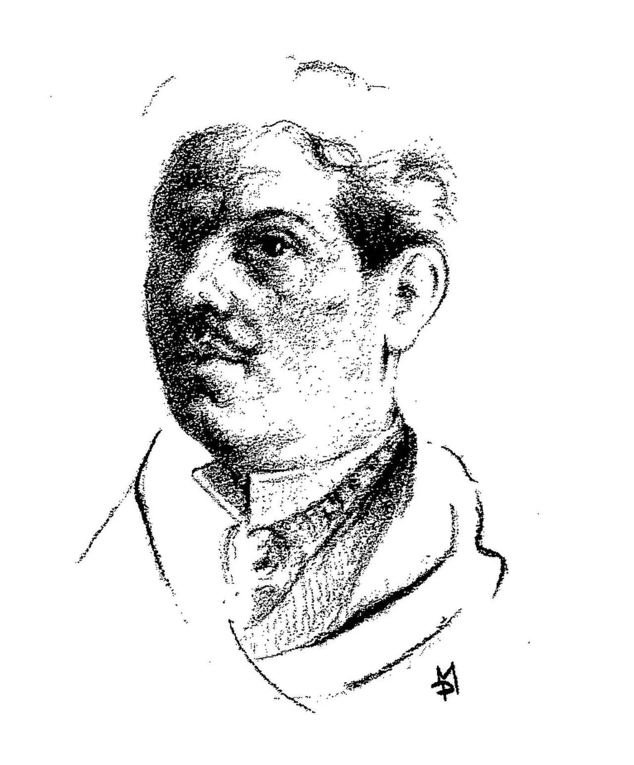 Porträt von Felipe Checa (1844–1906) – Gedenkseite