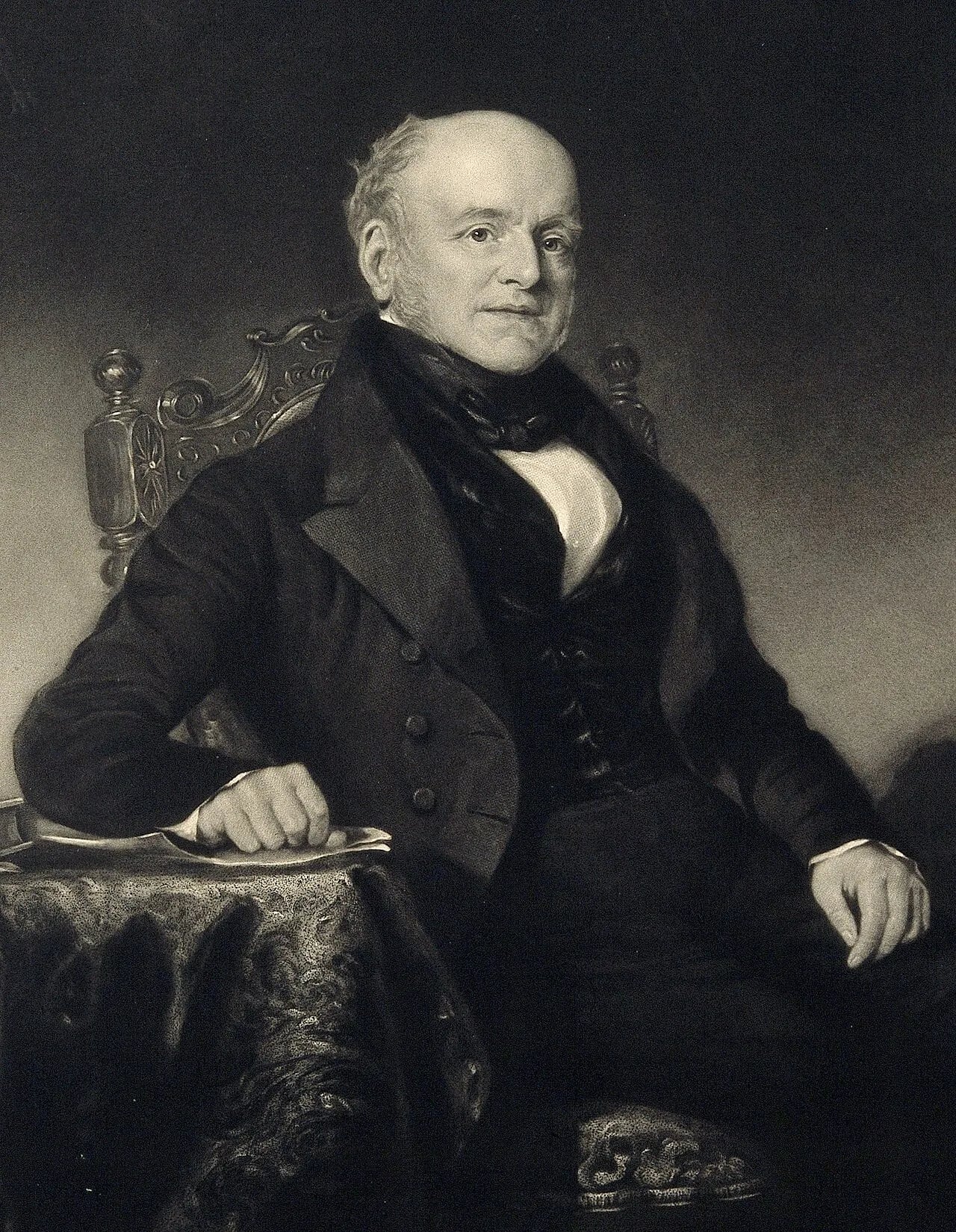 Porträt von Edward Holme (1770–1847) – Gedenkseite