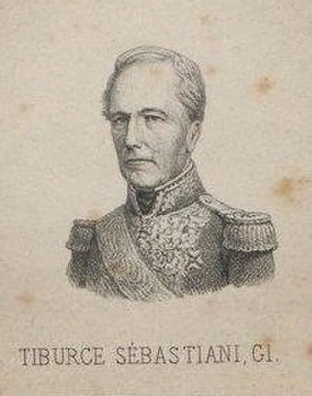Portrait of Jean-André-Tiburce Sébastiani (1786–1871) – memorial page