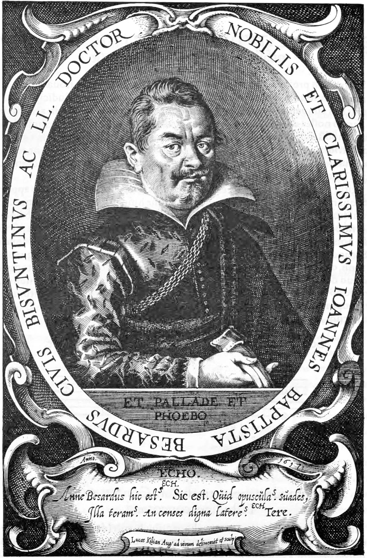 Portrait of Jean-Baptiste Besard (1567–1625) – memorial page