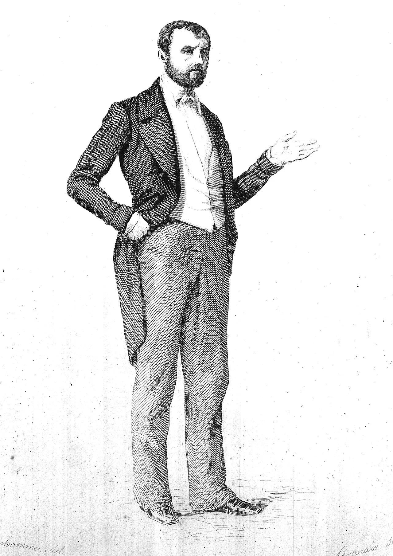 Porträt von Jean-Baptiste Payer (1818–1860) – Gedenkseite