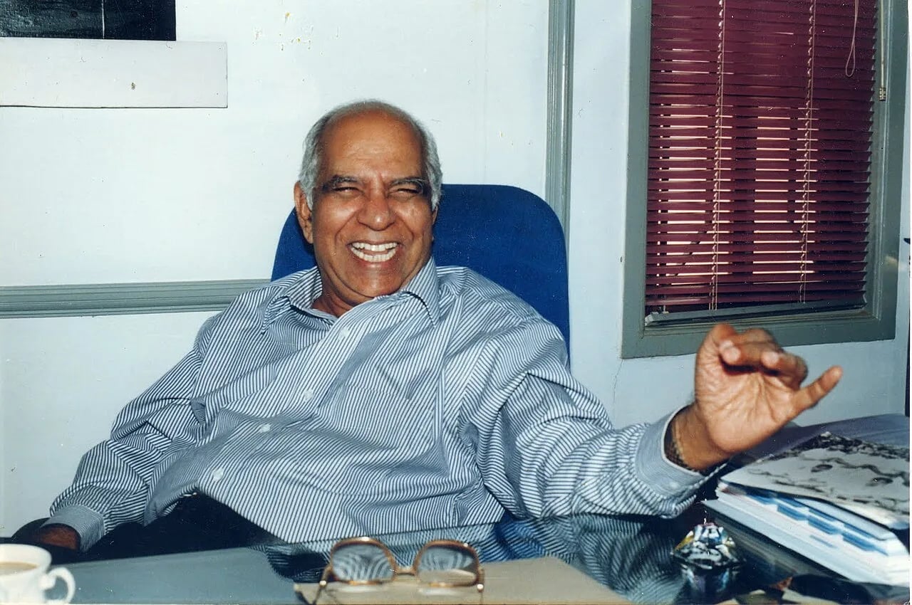 Porträt von K. P. P. Nambiar (1929–2015) – Gedenkseite