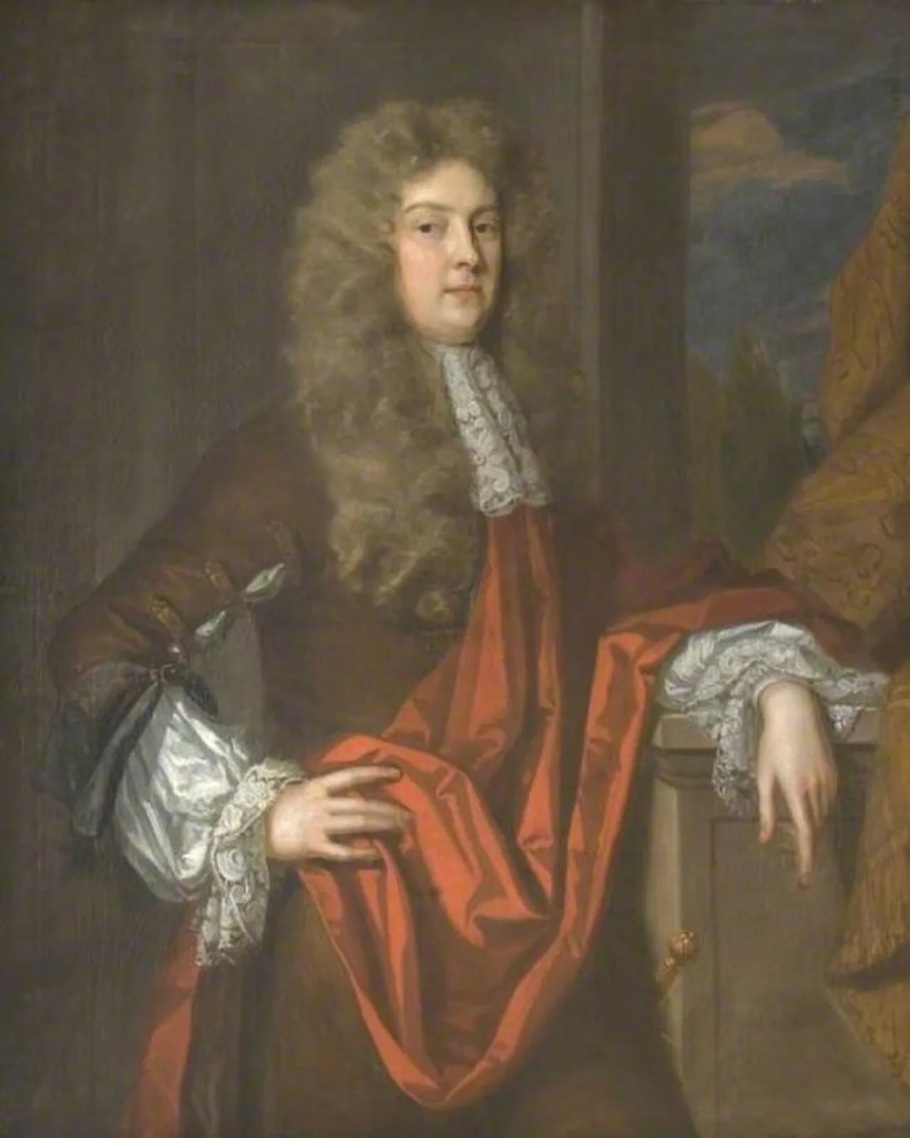 Porträt von Sir Justinian Isham, 4th Baronet (1658–1730) – Gedenkseite