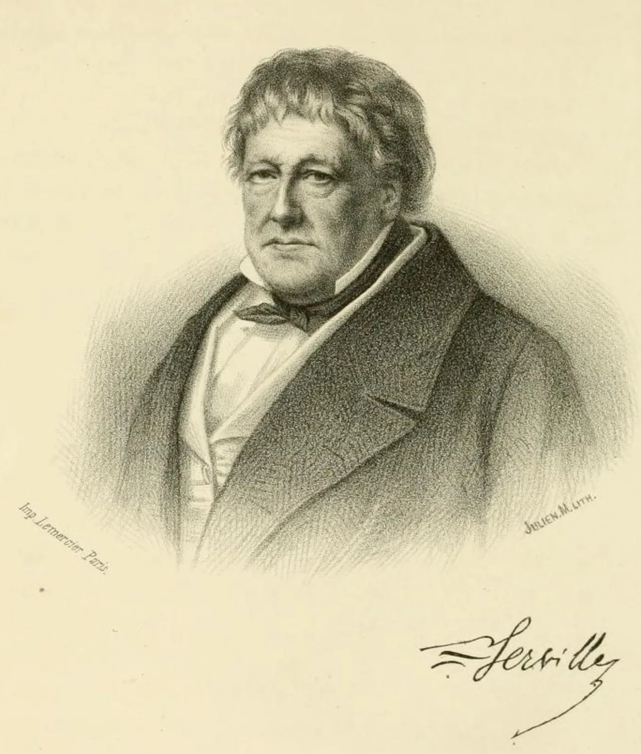 Porträt von Jean-Guillaume Audinet-Serville (1775–1858) – Gedenkseite
