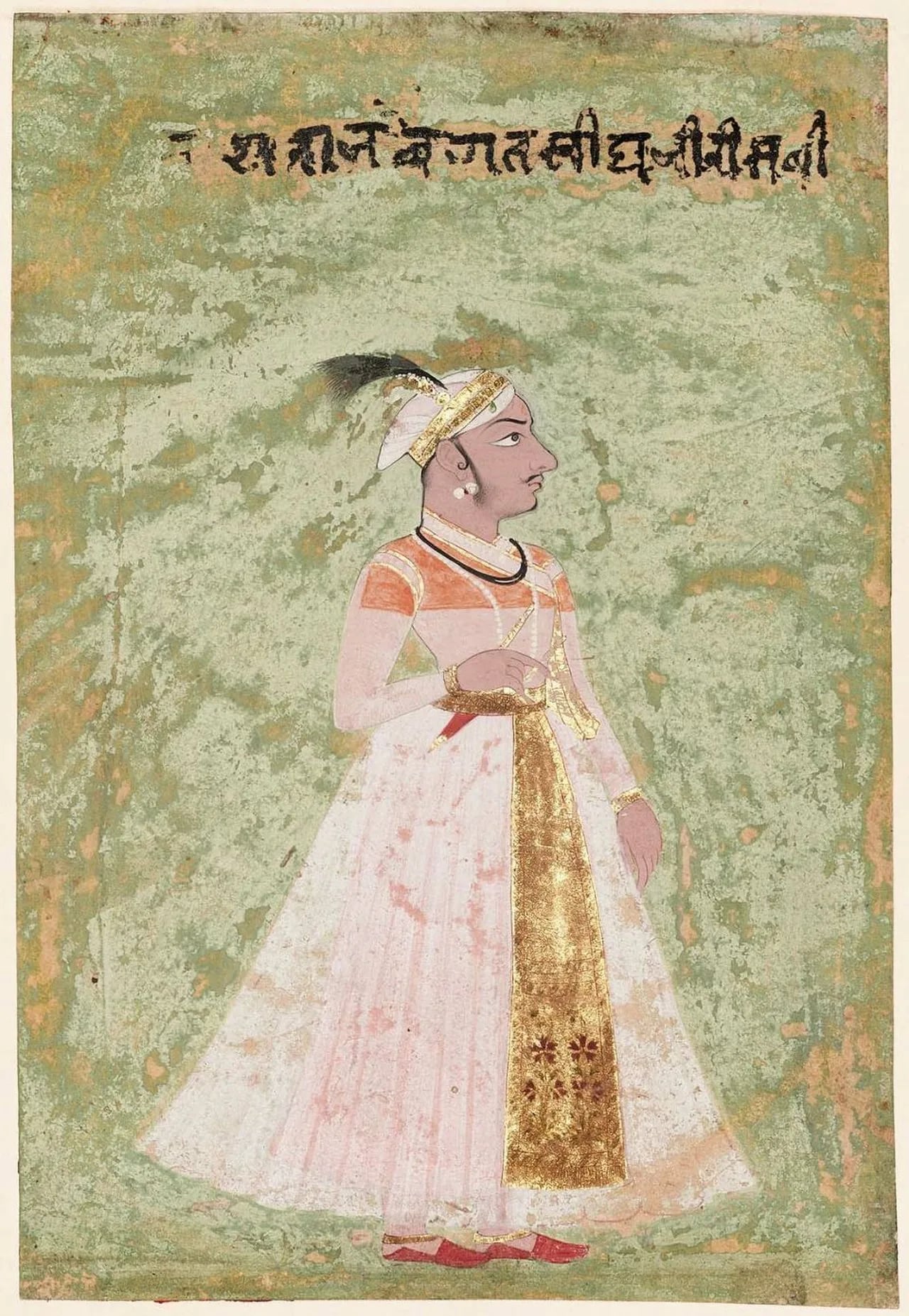Porträt von Jagat Singh II (1709–1751) – Gedenkseite