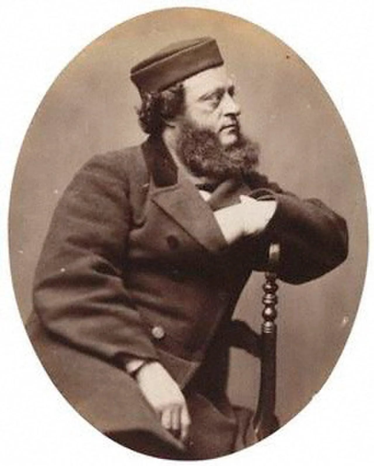 Porträt von Olivier Sarony (1820–1879) – Gedenkseite