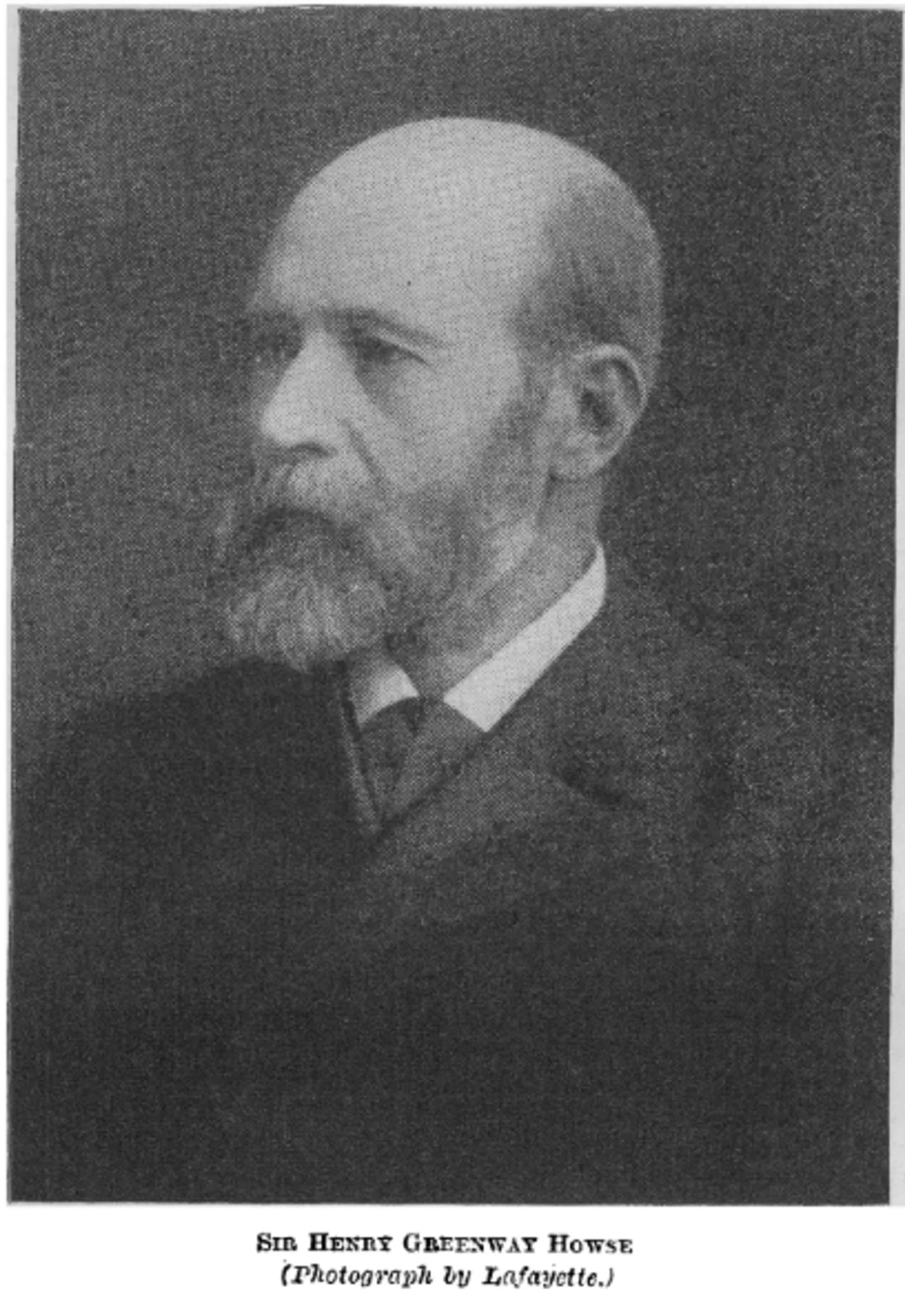 Portrait of Sir Henry Howse (1841–1914) – memorial page