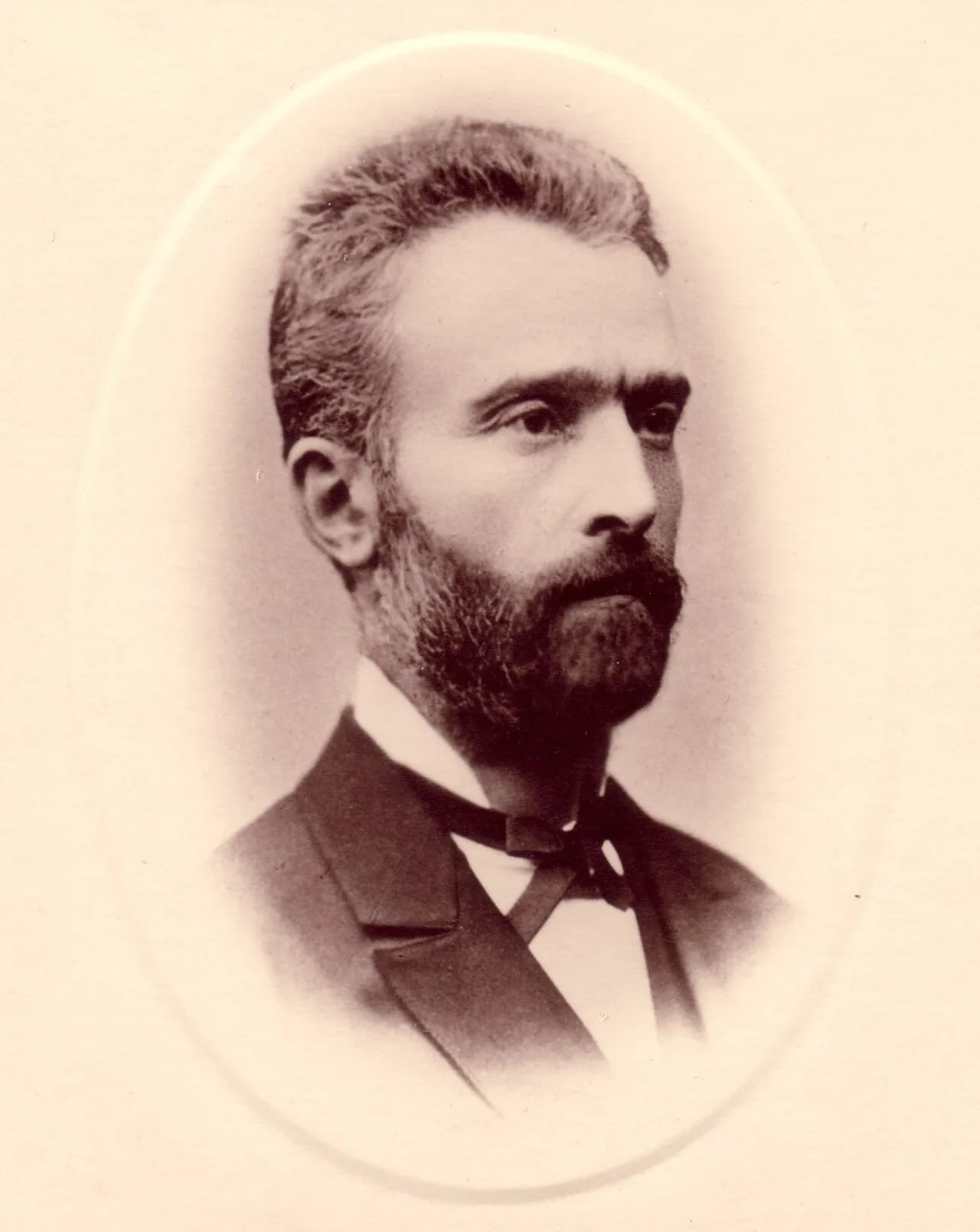 Porträt von Jean Louis Piedboeuf (1838–1891) – Gedenkseite