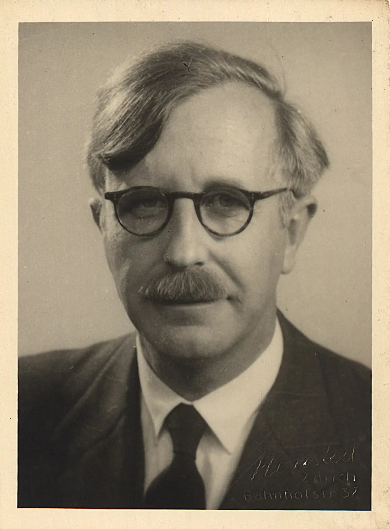 Porträt von Jean Lugeon (1898–1976) – Gedenkseite