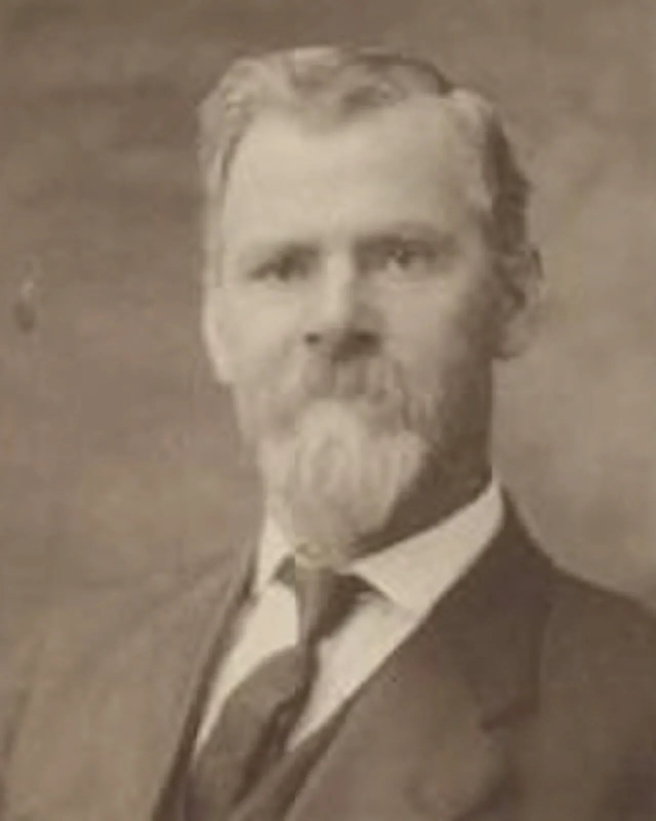 Porträt von Edmund Parr (1849–1925) – Gedenkseite