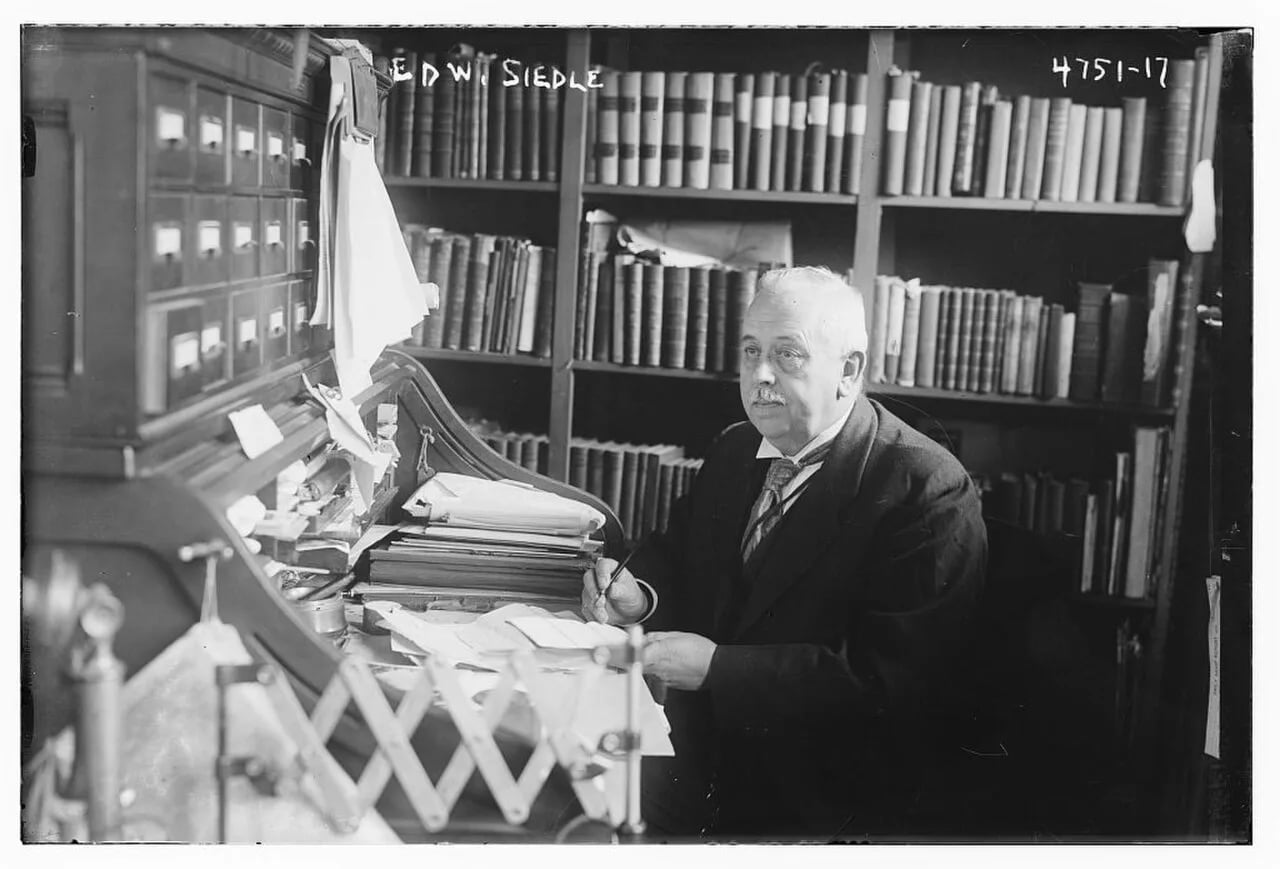 Porträt von Edward Siedle (1858–1925) – Gedenkseite
