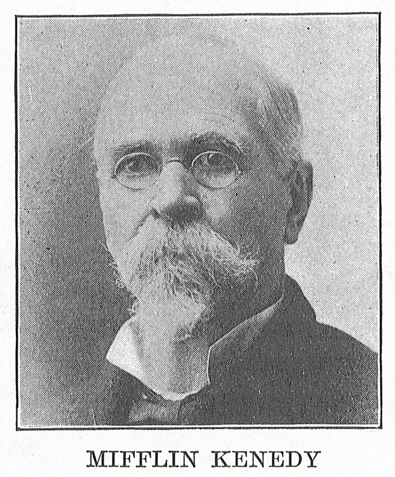 Porträt von Mifflin Kenedy (1818–1895) – Gedenkseite
