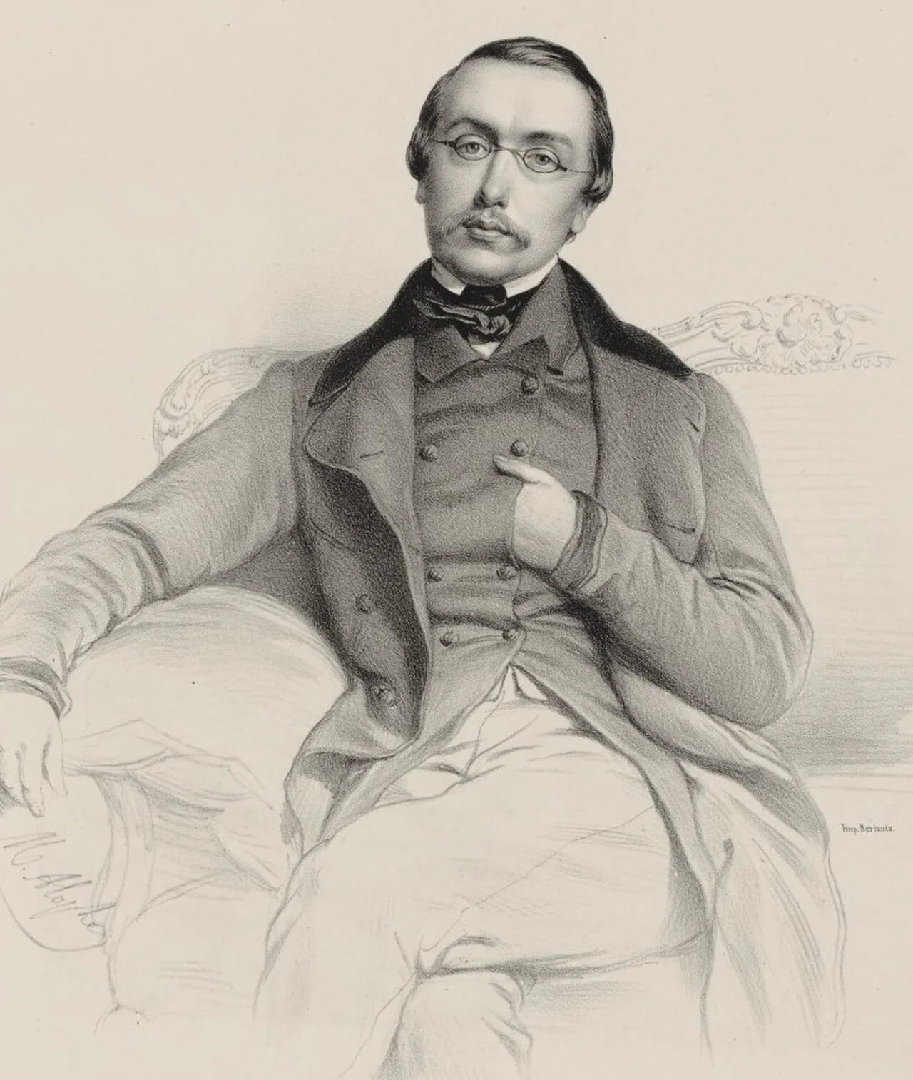 Porträt von Nicolas Martin (1814–1877) – Gedenkseite
