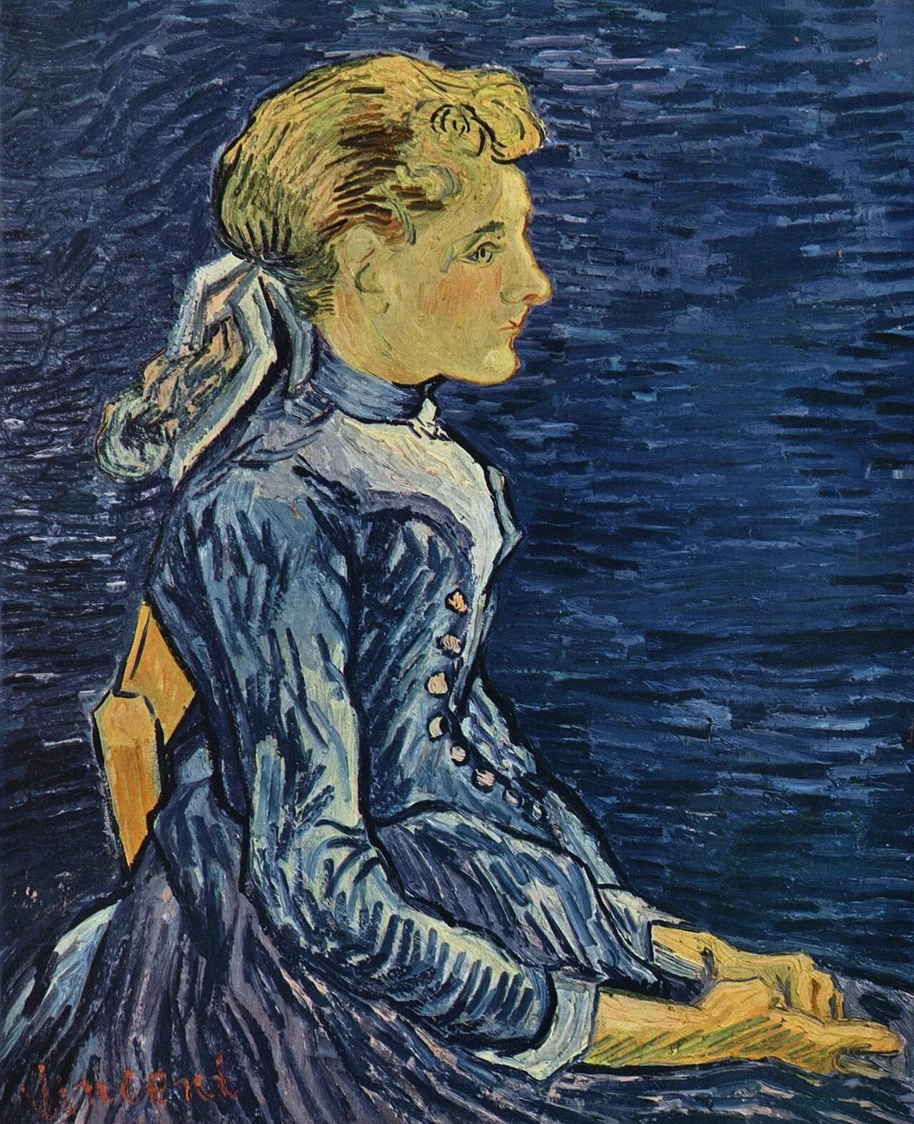Porträt von Adeline Ravoux (1877–1965) – Gedenkseite